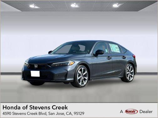 Meteorite Gray Metallic 2026 Honda Civic Hybrid Sport Touring Hatchback