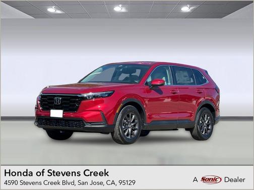 Radiant Red Metallic 2026 Honda CR-V EX-L AWD