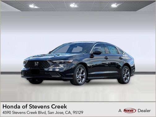 Crystal Black Pearl 2026 Honda Accord Hybrid EX-L