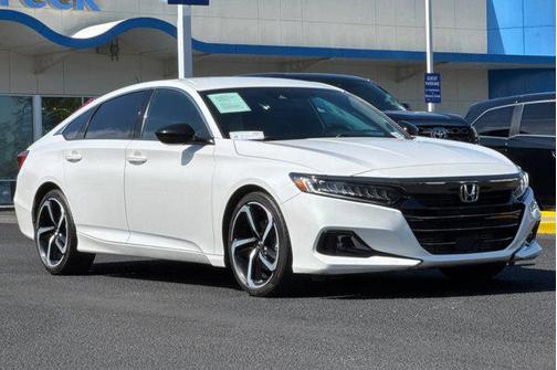 Platinum White Pearl 2022 Honda Accord Sport 1.5T