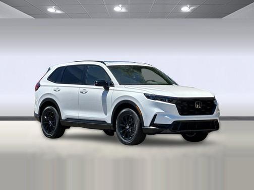 Platinum White Pearl 2026 Honda CR-V Hybrid Sport AWD