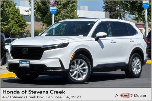 Platinum White Pearl 2024 Honda CR-V EX AWD