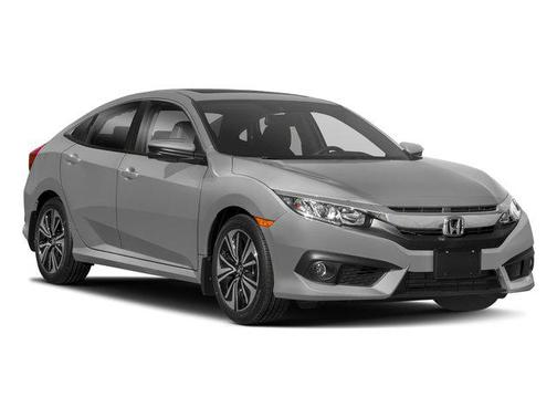 Blue 2018 Honda Civic EX-L