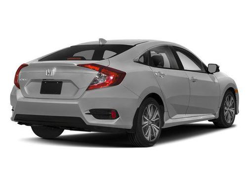 Blue 2018 Honda Civic EX-L