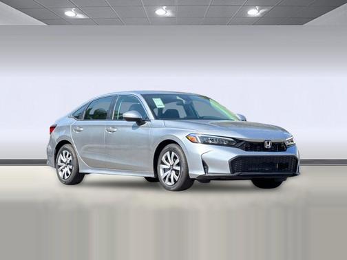 Solar Silver Metallic 2026 Honda Civic LX