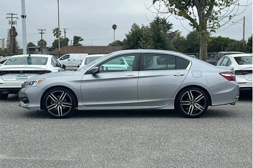 Lunar Silver Metallic 2016 Honda Accord Sport