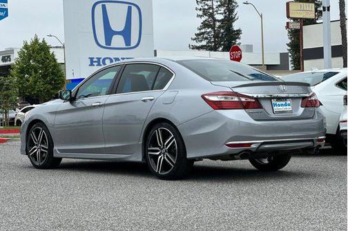 Lunar Silver Metallic 2016 Honda Accord Sport