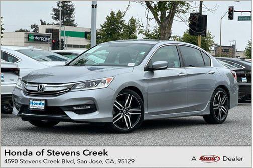 Lunar Silver Metallic 2016 Honda Accord Sport