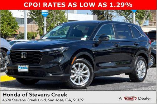Crystal Black Pearl 2024 Honda CR-V EX AWD