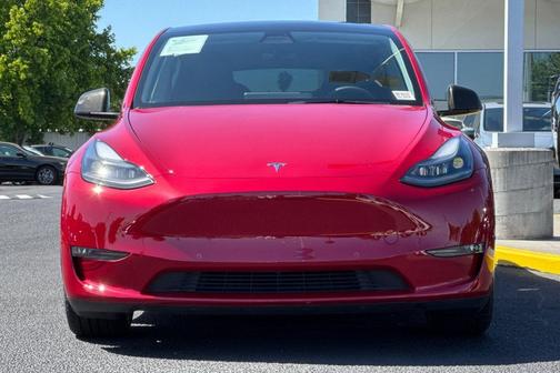 Red Multi-Coat 2022 Tesla Model Y Performance Dual Motor All-Wheel Drive