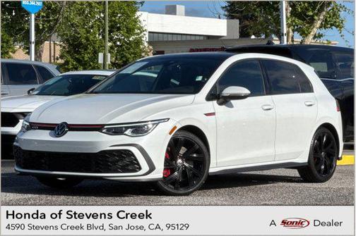 Oryx White Pearl 2022 Volkswagen Golf GTI 1.4T TSI