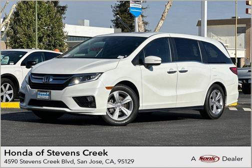 Platinum White Pearl 2020 Honda Odyssey EX-L