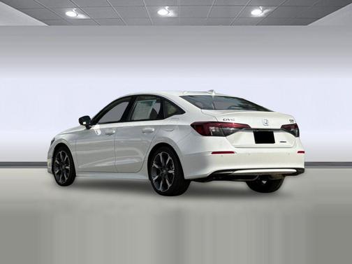 Platinum White Pearl 2026 Honda Civic Hybrid Sport