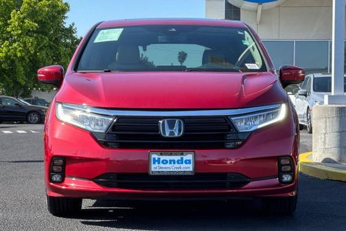 Radiant Red Metallic II 2022 Honda Odyssey EX-L