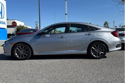 Lunar Silver Metallic 2021 Honda Civic EX