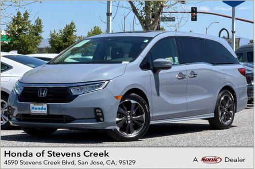 Obsidian Blue Pearl 2023 Honda Odyssey Elite