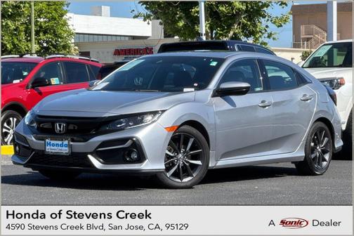 Lunar Silver Metallic 2021 Honda Civic EX