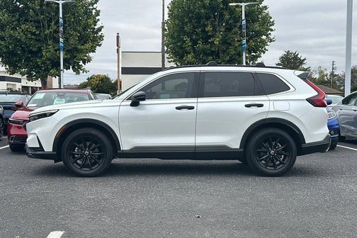 White 2024 Honda CR-V Hybrid Sport AWD