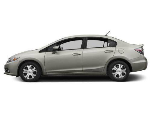 Modern Steel Metallic 2015 Honda Civic Hybrid Base