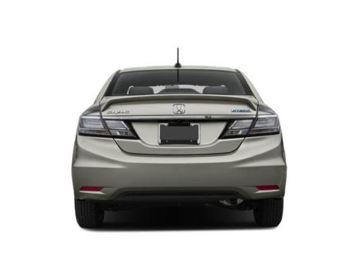 Modern Steel Metallic 2015 Honda Civic Hybrid Base