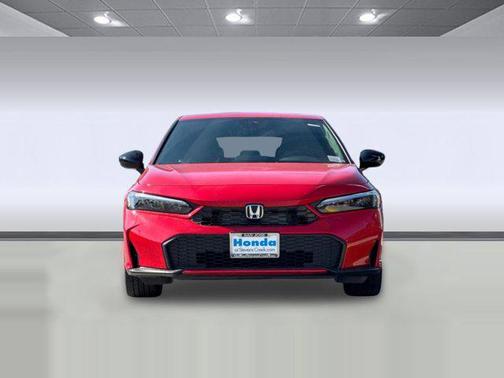 Milano Red 2026 Honda Civic Hybrid Sport