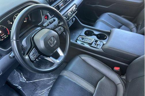 Modern Steel Metallic 2023 Honda Pilot AWD EX-L 8 Passenger