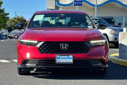 Radiant Red Metallic 2023 Honda Accord Hybrid Sport-L