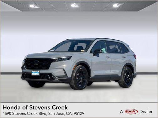 Platinum White Pearl 2026 Honda CR-V Hybrid Sport-L FWD