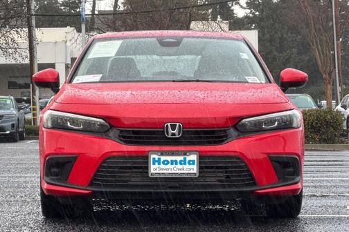 Rallye Red 2022 Honda Civic EX