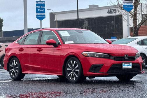 Rallye Red 2022 Honda Civic EX