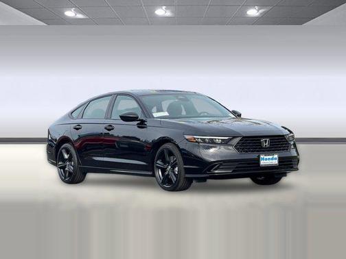 Crystal Black Pearl 2026 Honda Accord Hybrid Sport-L