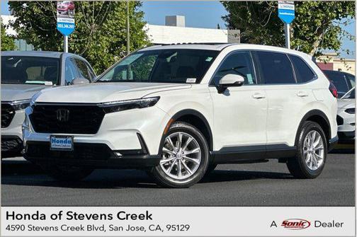 Platinum White Pearl 2023 Honda CR-V EX-L AWD