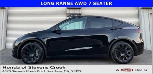 Solid Black 2023 Tesla Model Y Long Range Dual Motor All-Wheel Drive