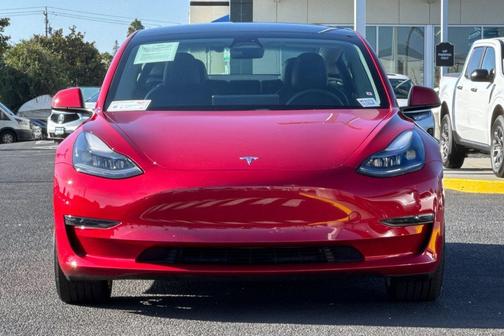 Red Multi-Coat 2021 Tesla Model 3 Standard Range Plus