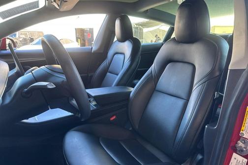 Red Multi-Coat 2021 Tesla Model 3 Standard Range Plus