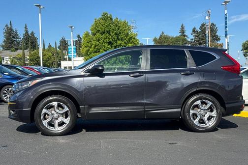 Gray 2018 Honda CR-V EX-L
