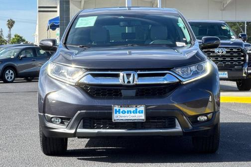 Gray 2018 Honda CR-V EX-L