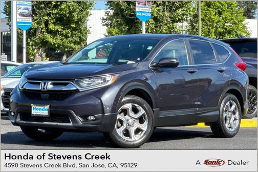 Gray 2018 Honda CR-V EX-L