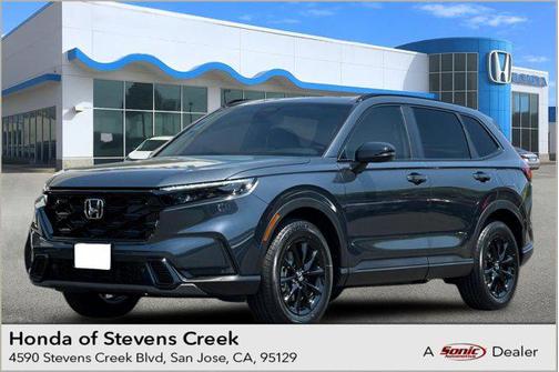 Meteorite Gray Metallic 2026 Honda CR-V Hybrid Sport-L AWD SUV