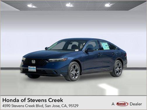 Canyon River Blue 2026 Honda Accord Hybrid EX-L