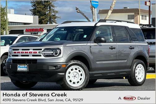 Carbonized Gray Metallic 2024 Ford Bronco Sport Heritage