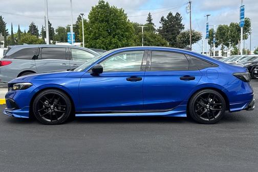 Aegean Blue Metallic 2024 Honda Civic Sport