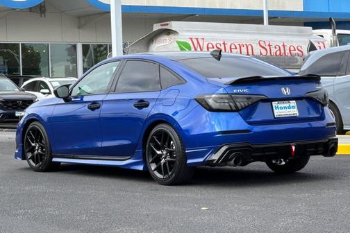 Aegean Blue Metallic 2024 Honda Civic Sport
