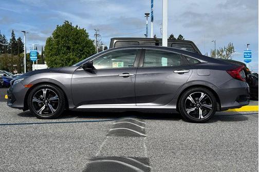 Modern Steel Metallic 2016 Honda Civic Touring