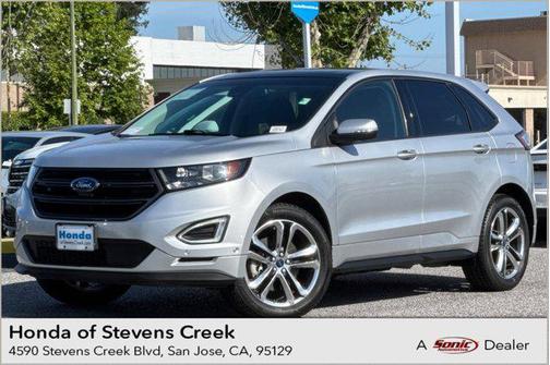 INGOT SILVER METALLIC 2015 Ford Edge Sport