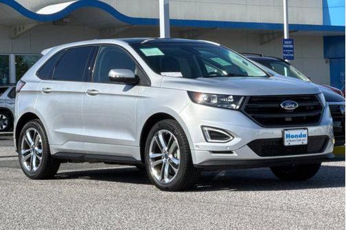 INGOT SILVER METALLIC 2015 Ford Edge Sport