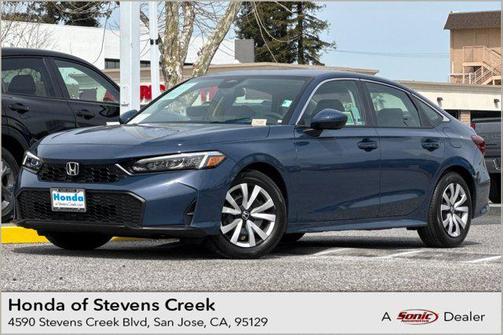 Meteorite Gray Metallic 2026 Honda Civic LX