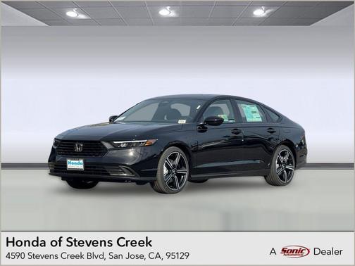 Crystal Black Pearl 2026 Honda Accord Hybrid Sport