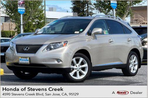 Satin Cashmere Metallic 2012 Lexus RX 350 Base