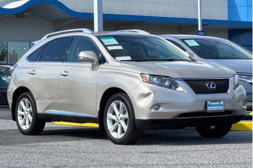 Satin Cashmere Metallic 2012 Lexus RX 350 Base